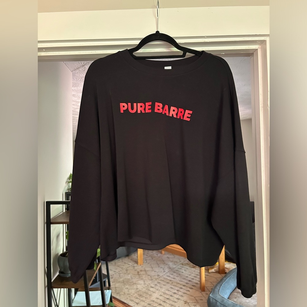 NWT Pure Barre Sweatshirt Size 6/8